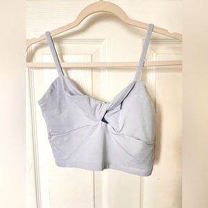 Hollister Co. Women's Blue Crop-top